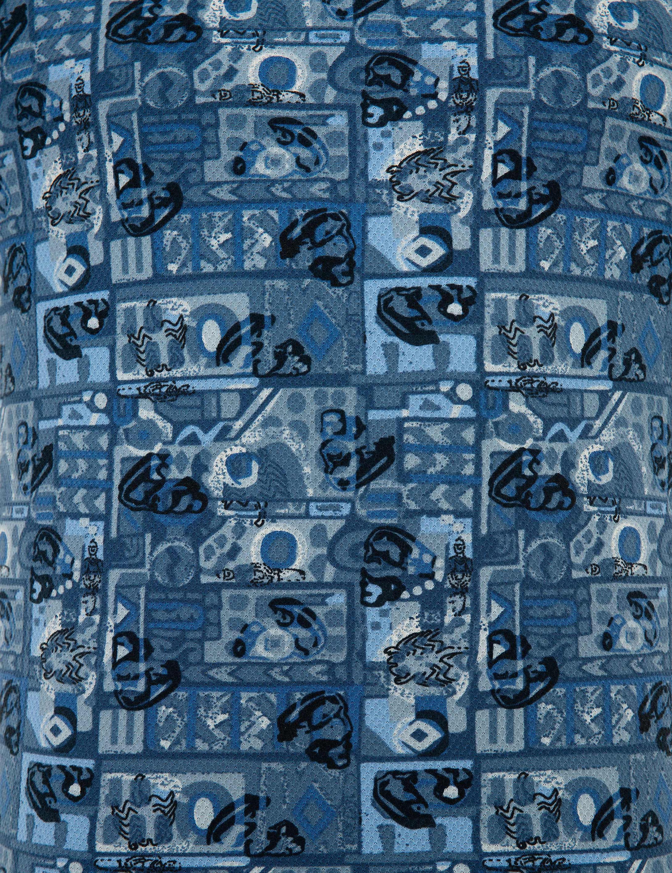 Koyu Mavi Slim Fit Polo Yaka Tişört