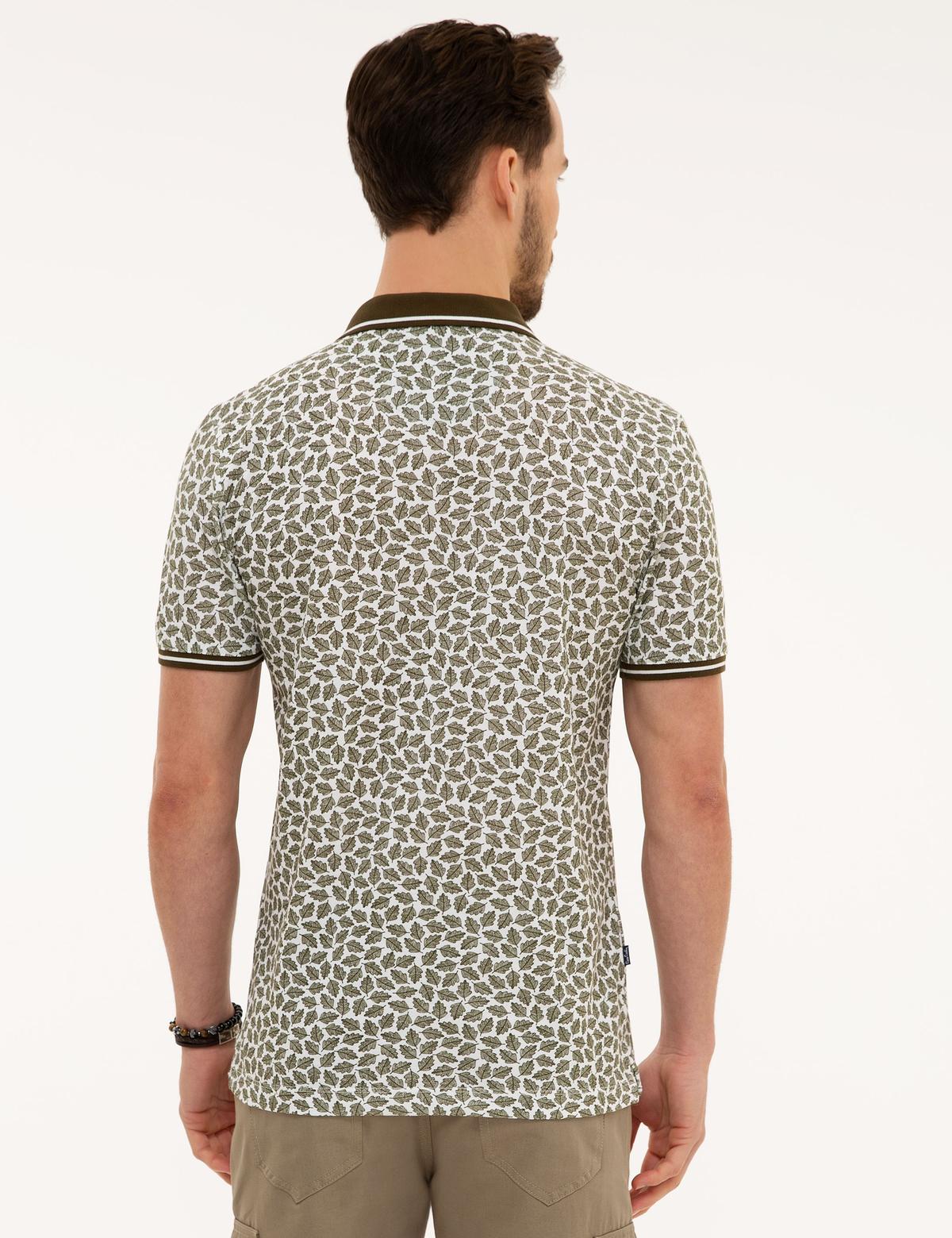 Haki Slim Fit Polo Yaka T-Shirt - 50200830028