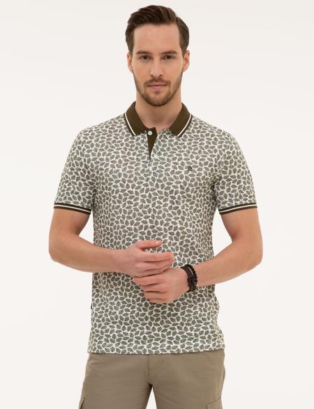 Haki Slim Fit Polo Yaka T-Shirt - 50200830028