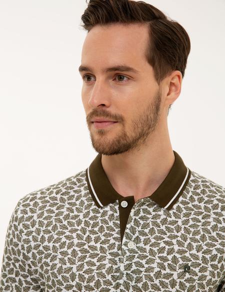 Haki Slim Fit Polo Yaka T-Shirt - 50200830028