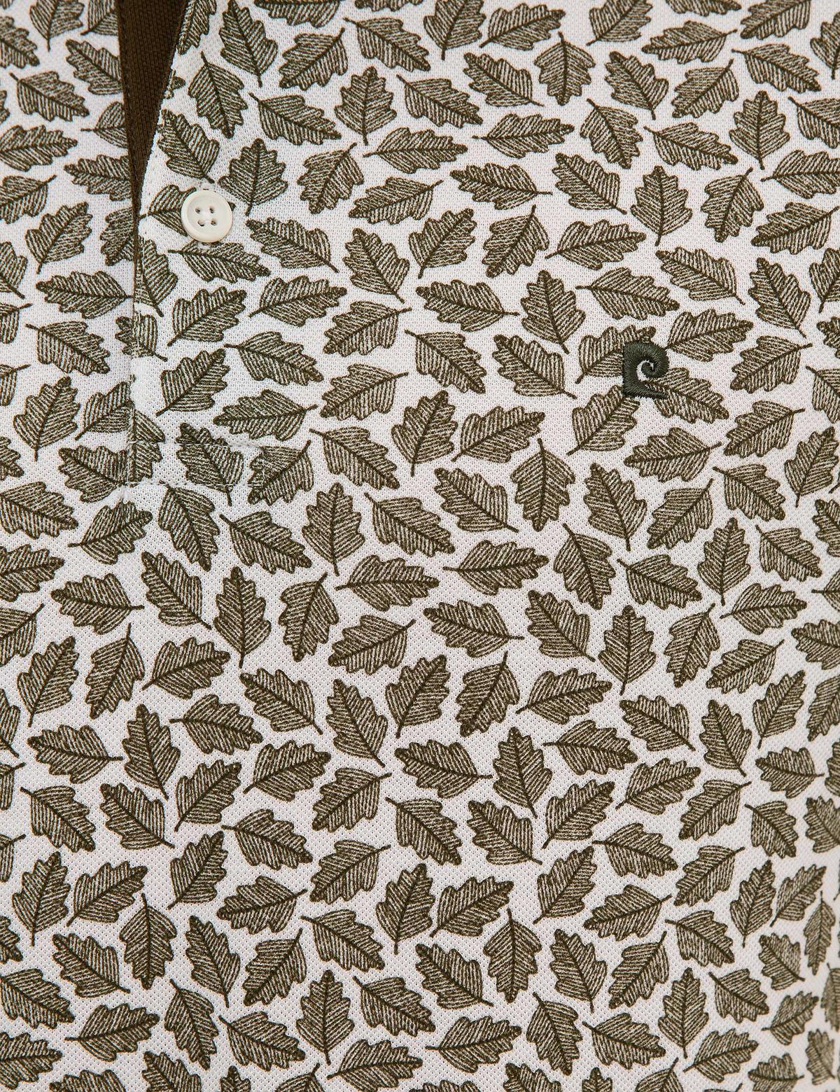 Haki Slim Fit Polo Yaka T-Shirt - 50200830028