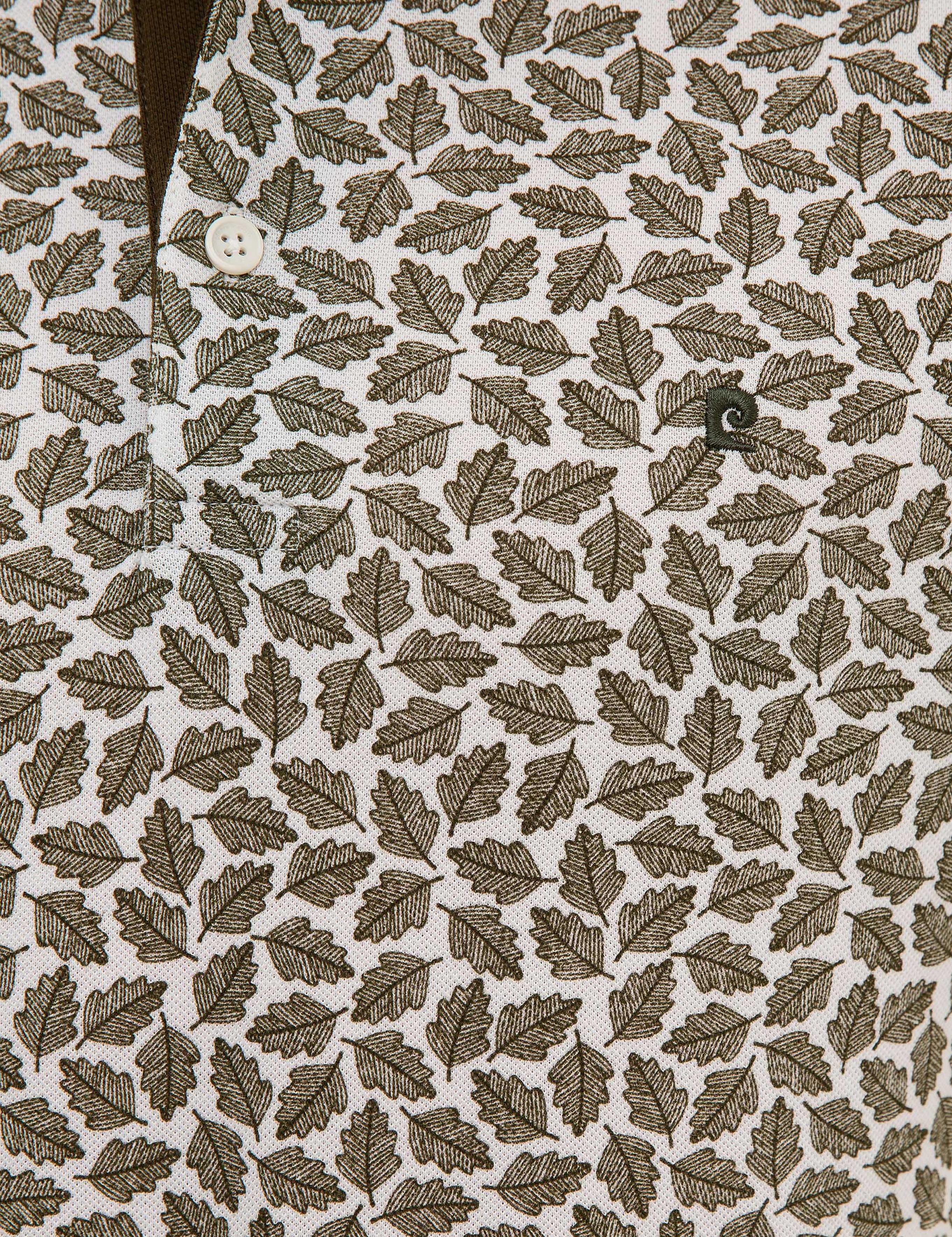 Haki Slim Fit Polo Yaka T-Shirt