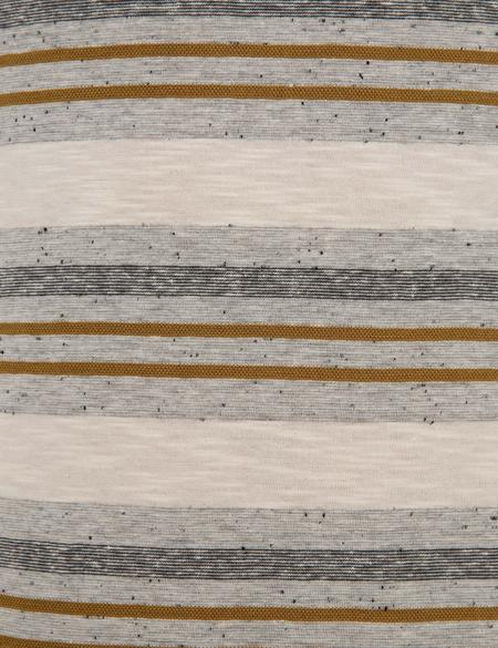 Açık Gri Melanj Slim Fit Bisiklet Yaka T-Shirt - 50204404007