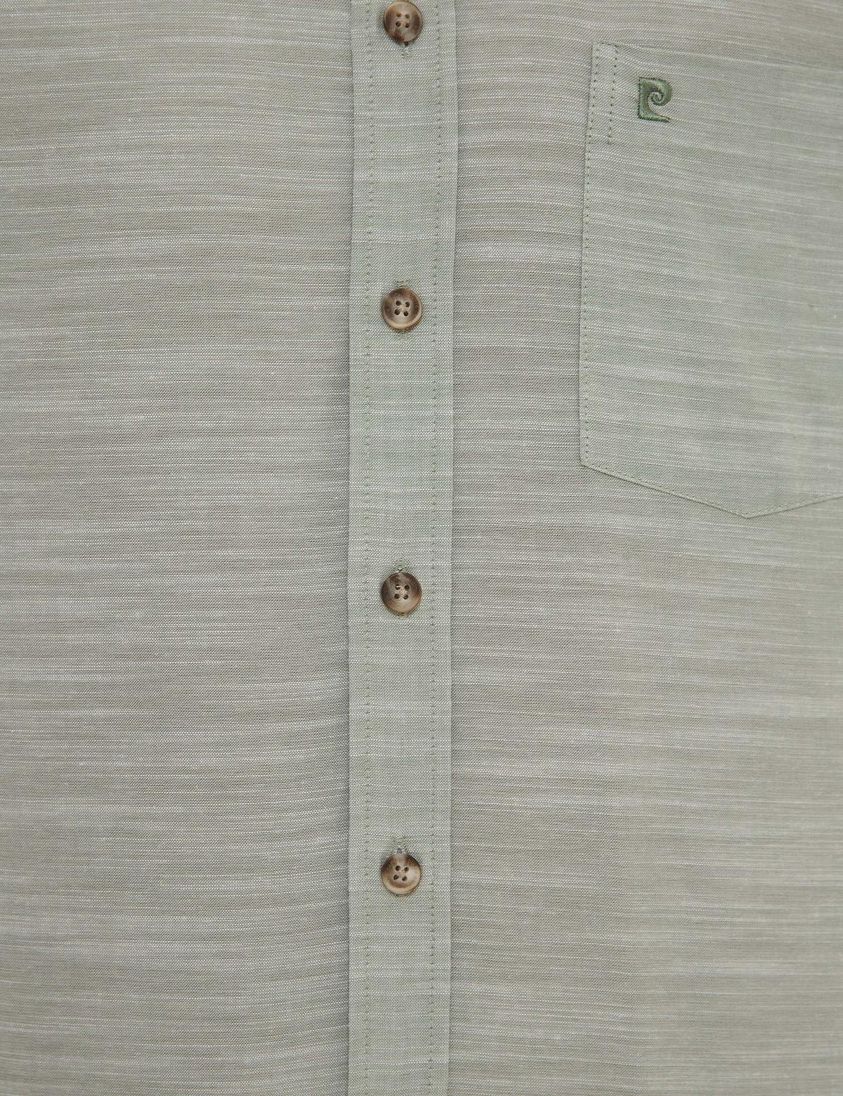 Yeşil Regular Fit Kısa Kollu Gömlek - 50223806038