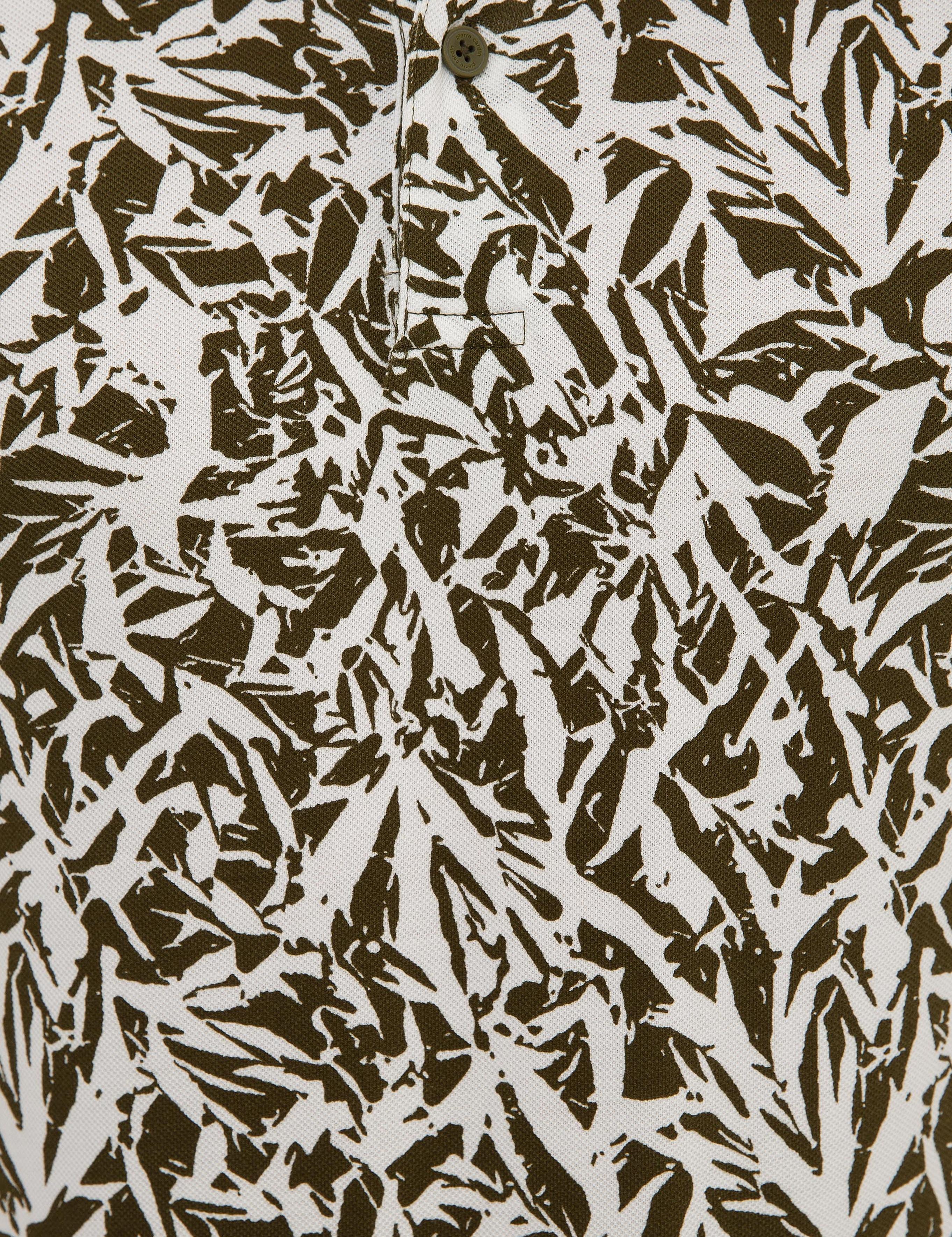 Haki Slim Fit Polo Yaka T-Shirt