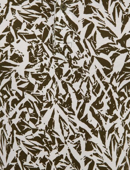 Haki Slim Fit Polo Yaka T-Shirt - 50224459022