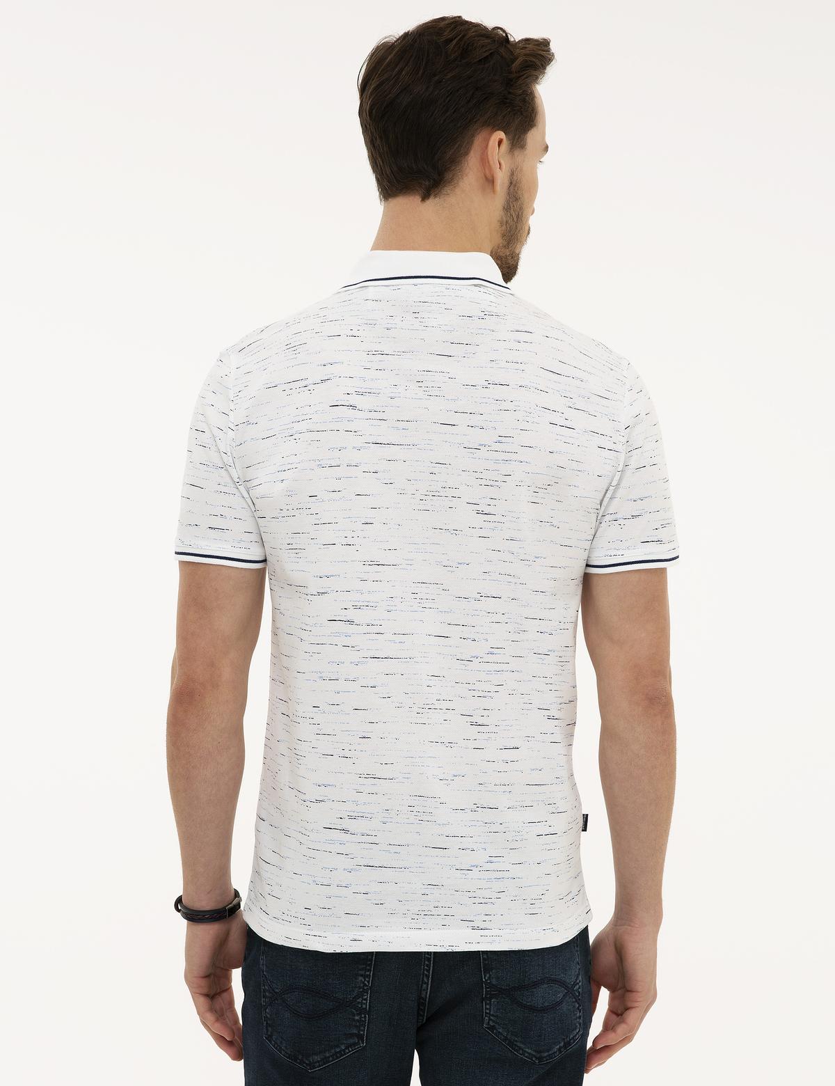 Lacivert Slim Fit Polo Yaka T-Shirt - 50223809006