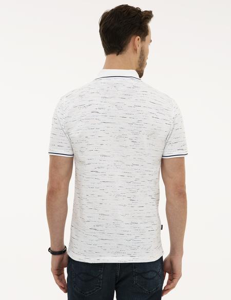 Lacivert Slim Fit Polo Yaka T-Shirt - 50223809006