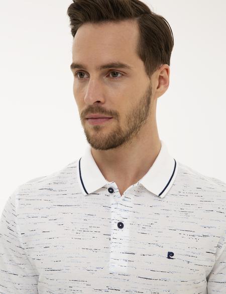 Lacivert Slim Fit Polo Yaka T-Shirt - 50223809006