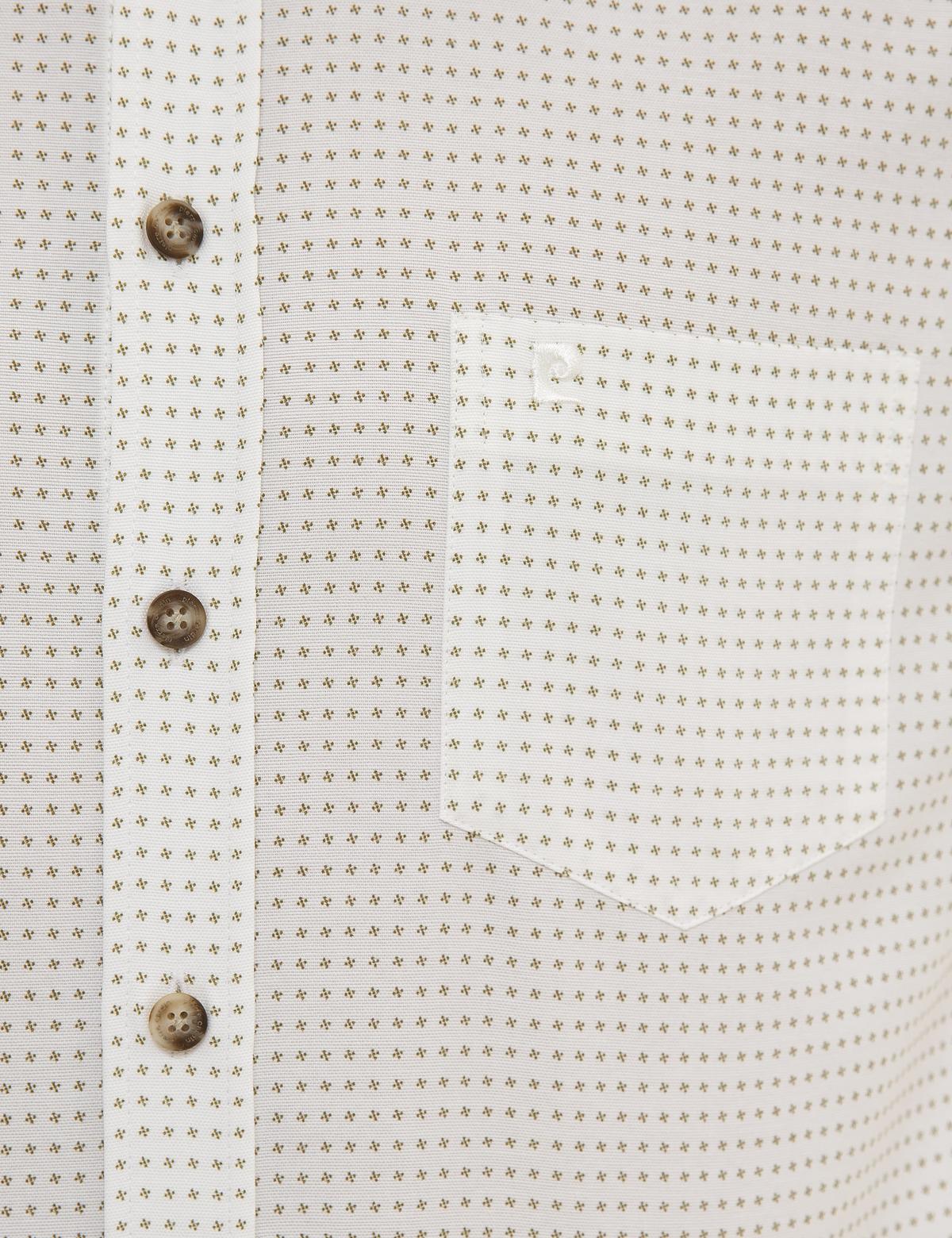 Yeşil Regular Fit Kısa Kollu Gömlek - 50224371007