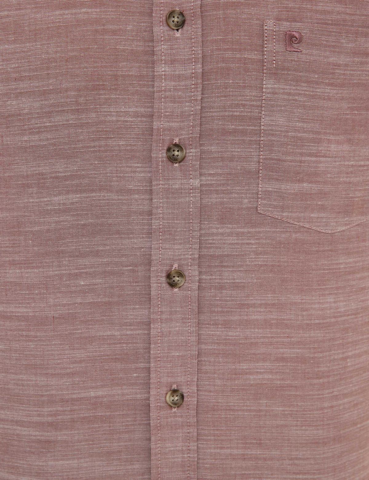 Kiremit Regular Fit Kısa Kollu Gömlek - 50223806029