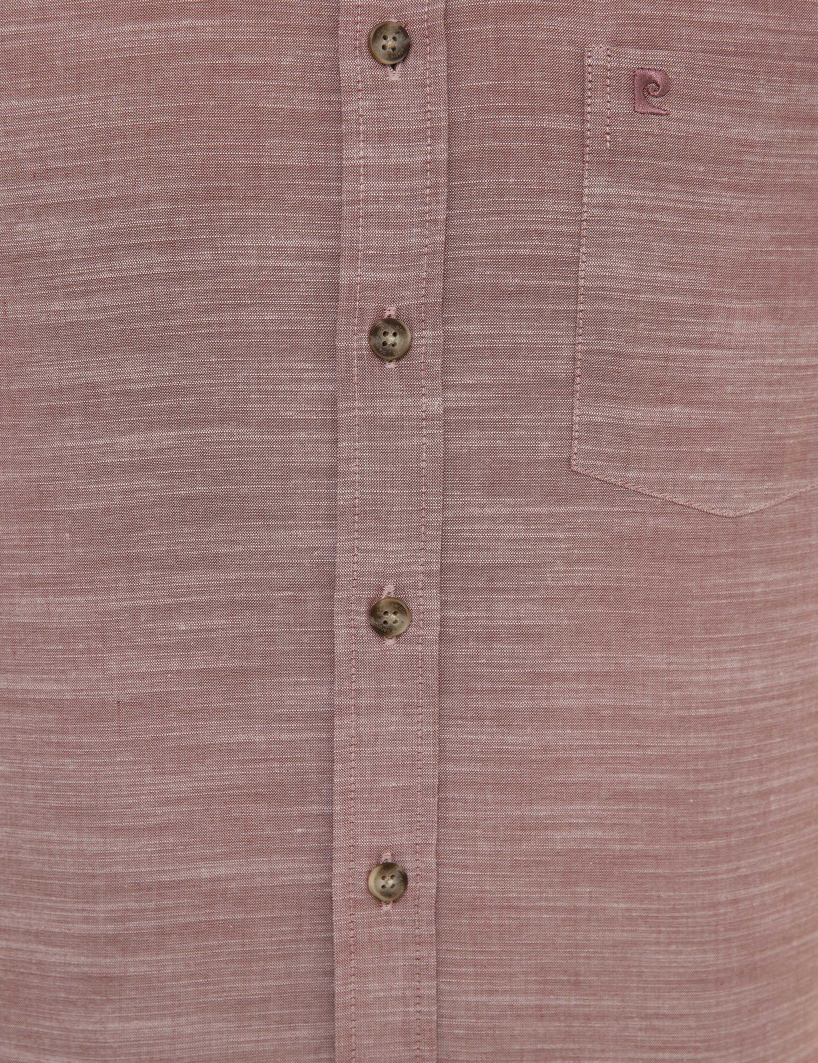 Kiremit Regular Fit Kısa Kollu Gömlek