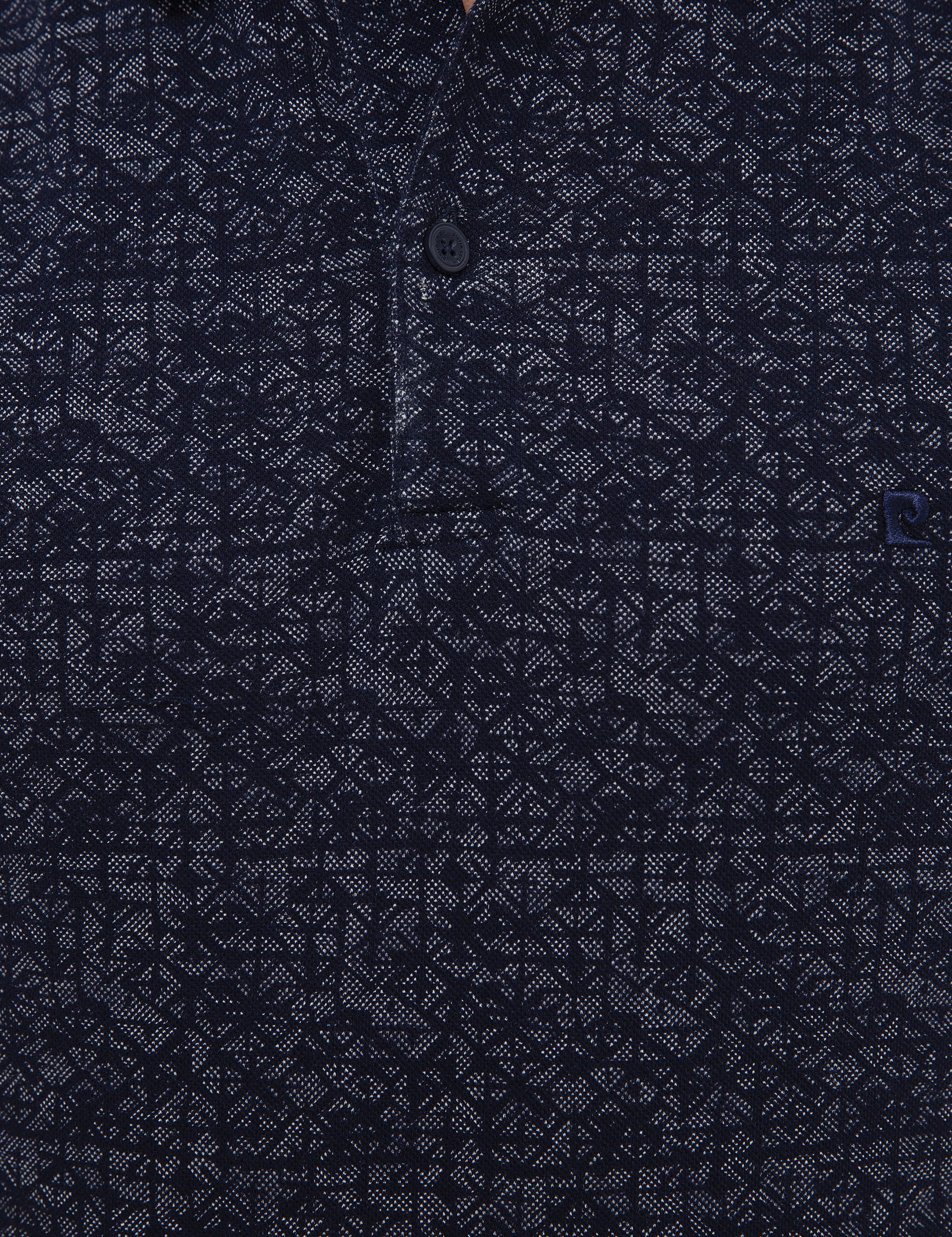 Lacivert Slim Fit Polo Yaka Tişört