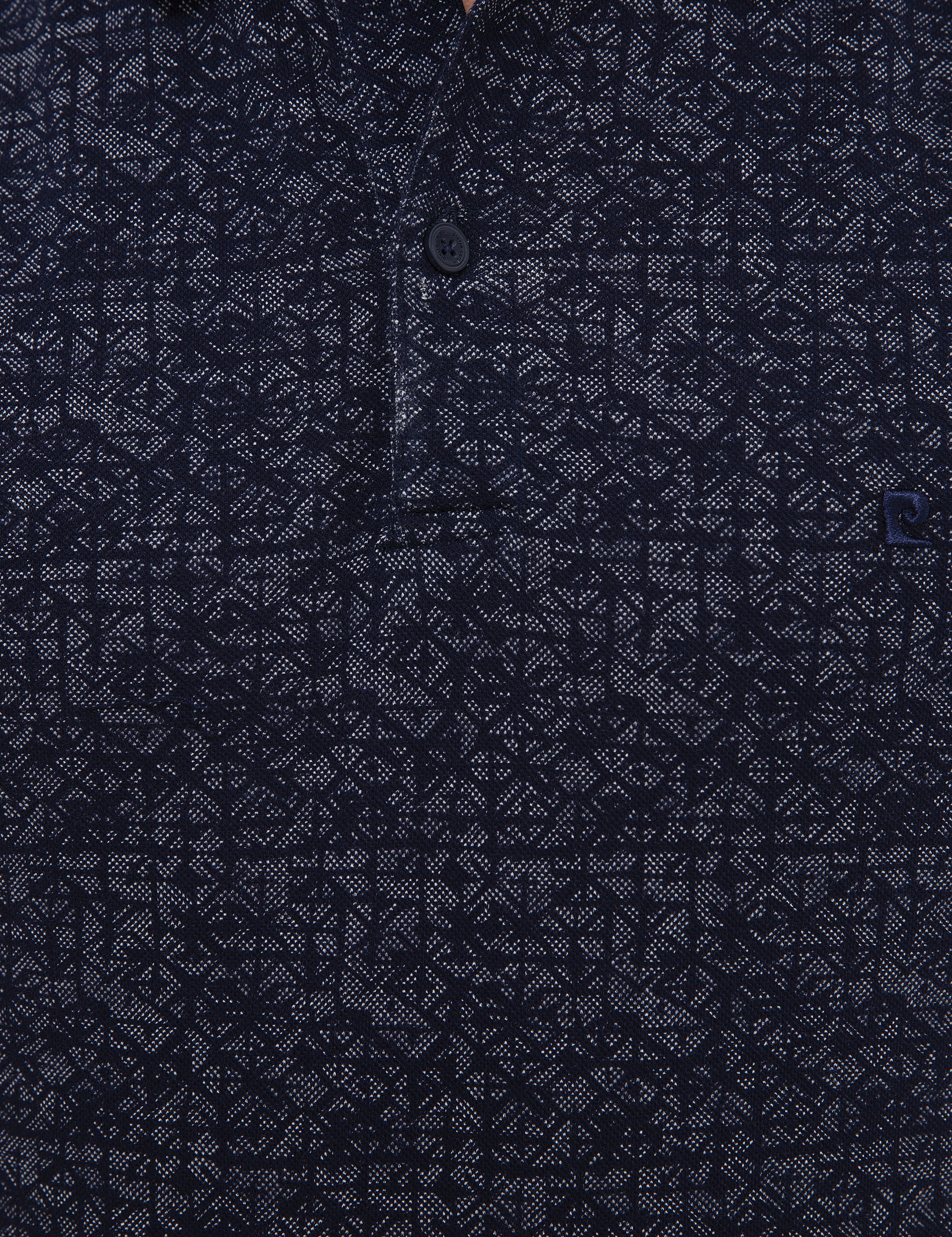 Lacivert Slim Fit Polo Yaka Tişört - Image 5