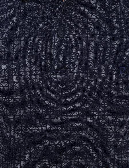 Lacivert Slim Fit Polo Yaka Tişört - 50221421018