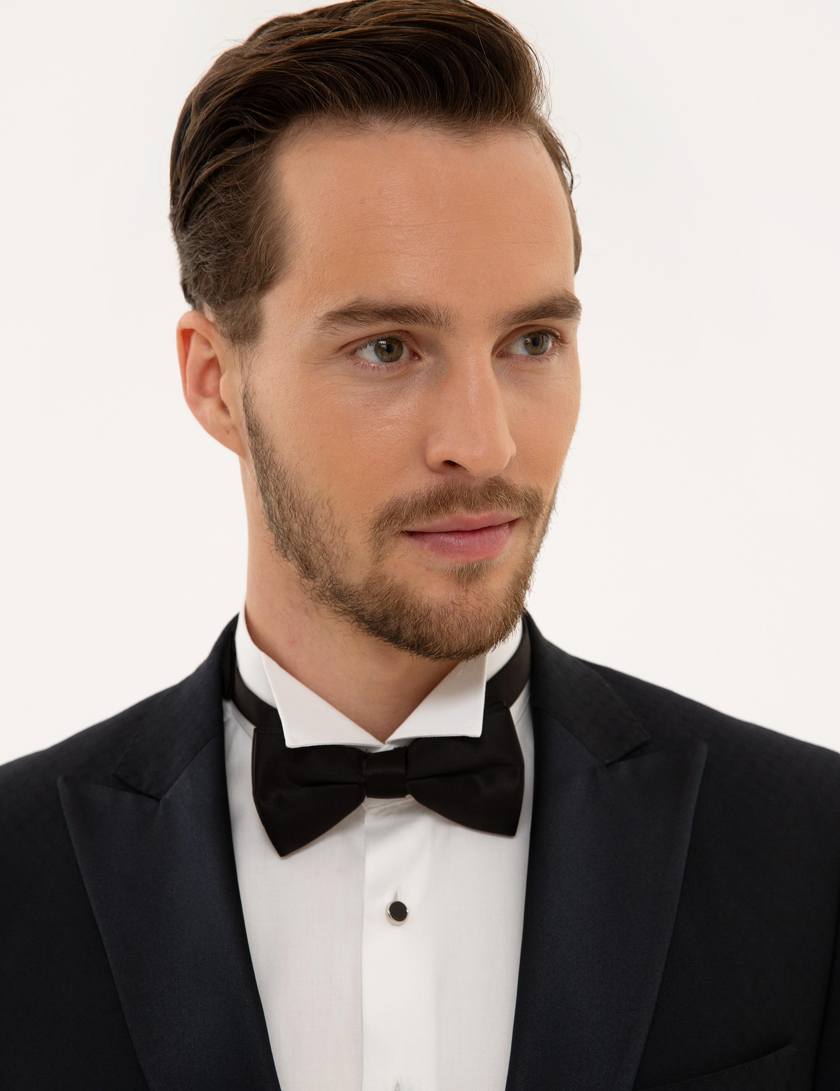 Lacivert Yelekli Ekstra Slim Fit Damatlık