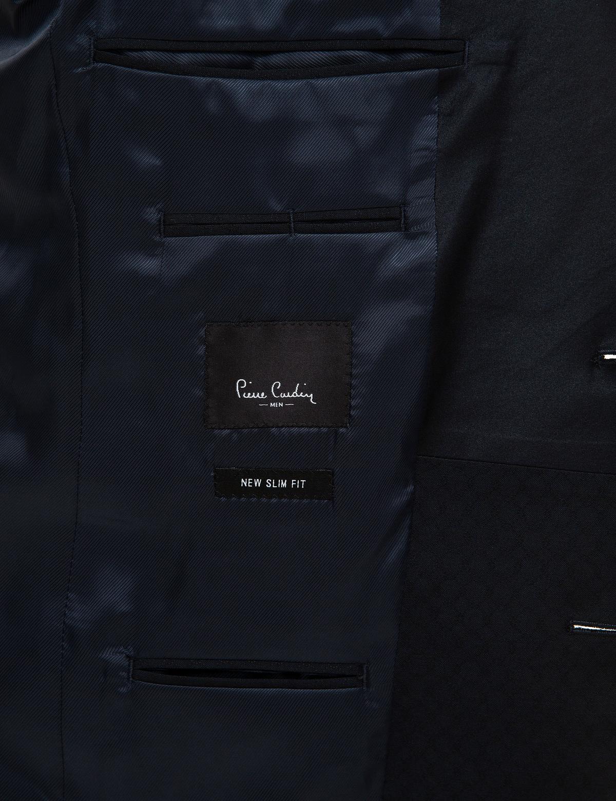 Lacivert Yelekli Ekstra Slim Fit Damatlık - 50220558044