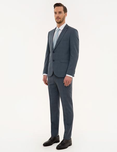 Koyu Mavi Ekstra Slim Fit Takım Elbise - 50220554038
