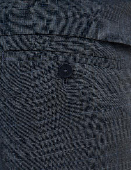 Koyu Mavi Ekstra Slim Fit Takım Elbise - 50220554038