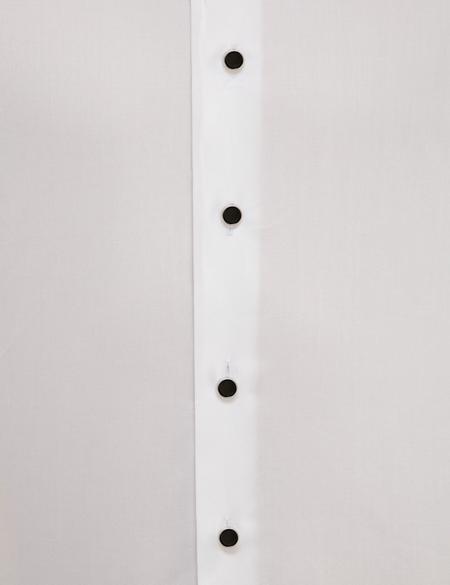 Beyaz Slim Fit Smokin Gömlek - 50223080016