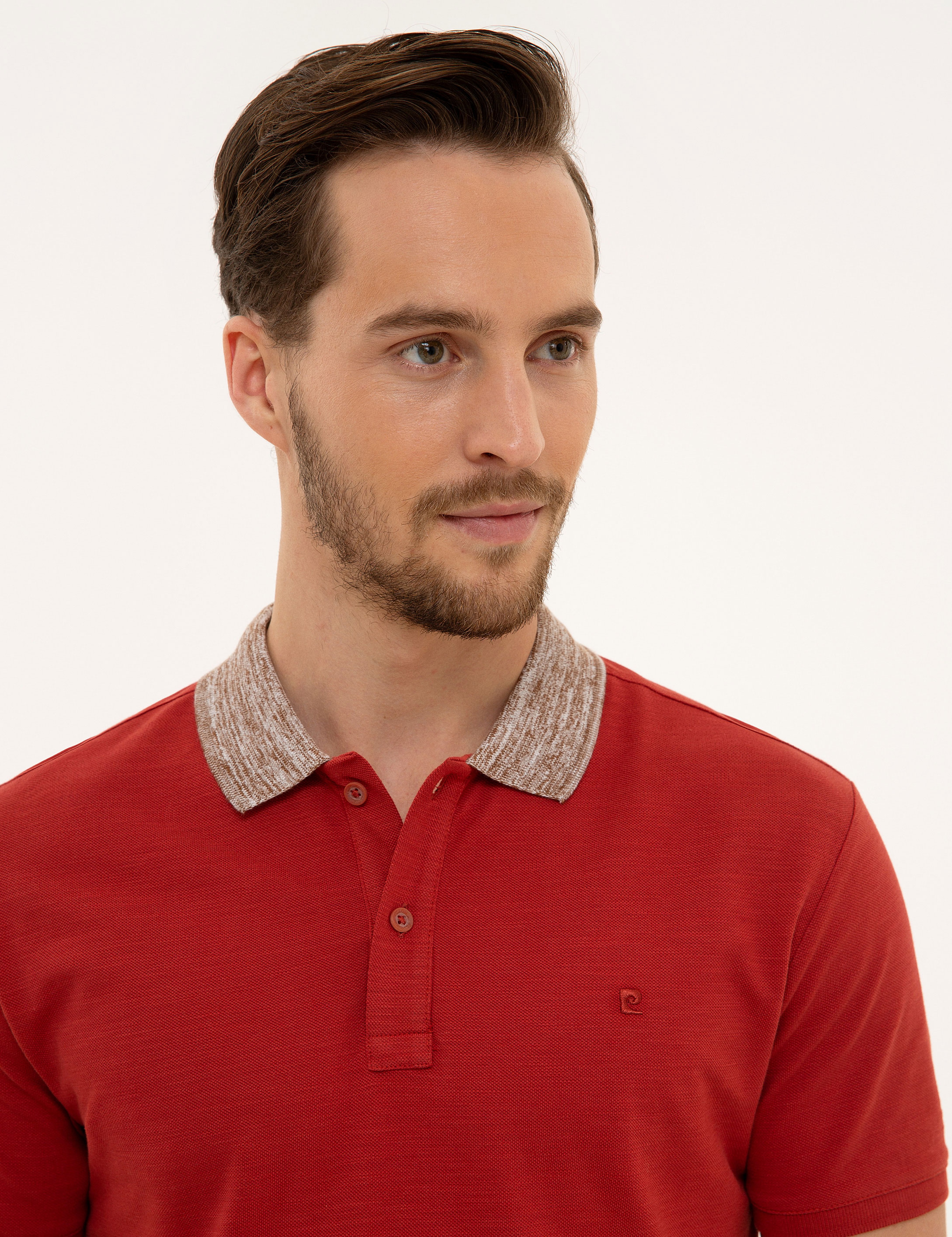 Kiremit Slim Fit Polo Yaka T-Shirt - Image 2