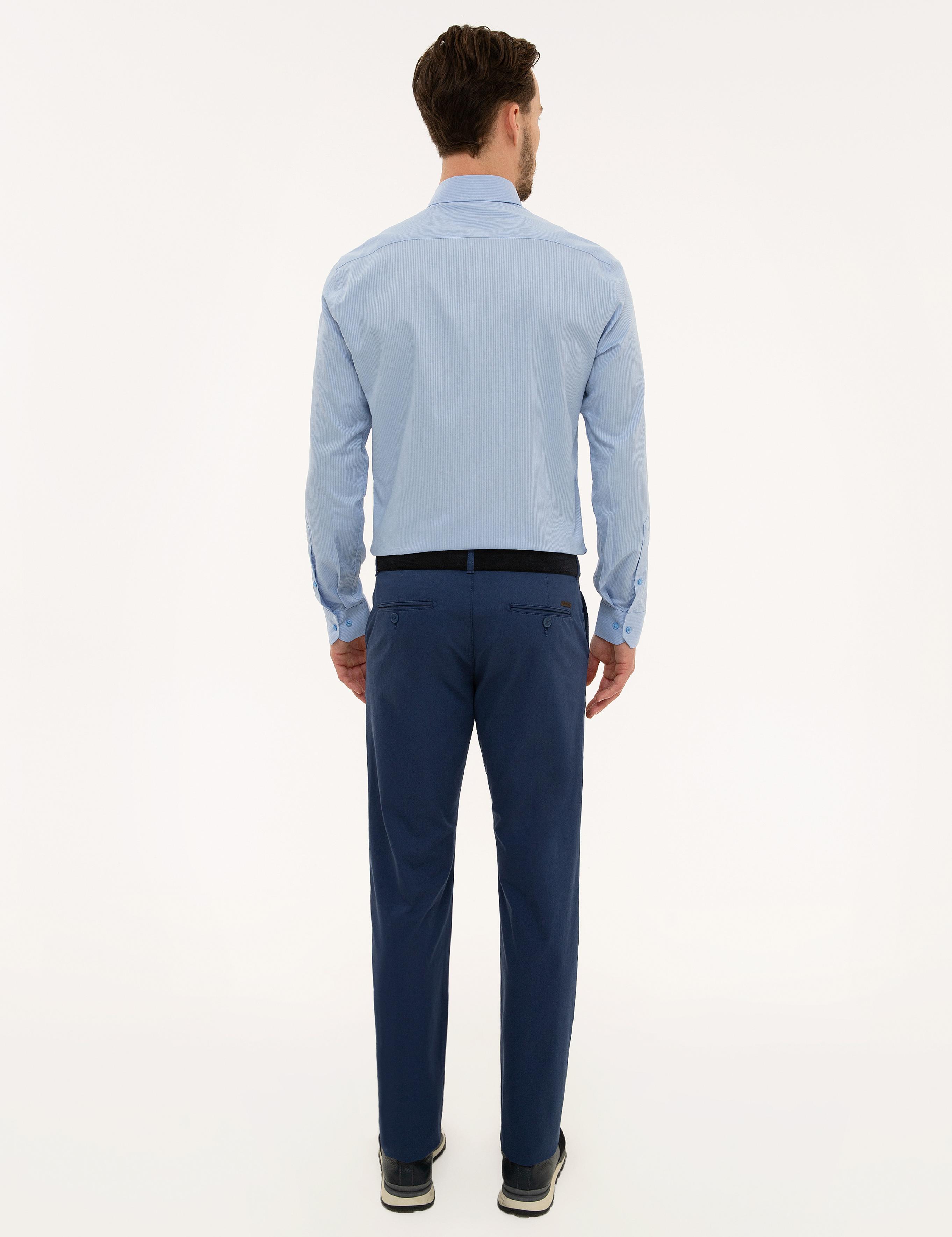 İndigo Regular Fit Chino Pantolon