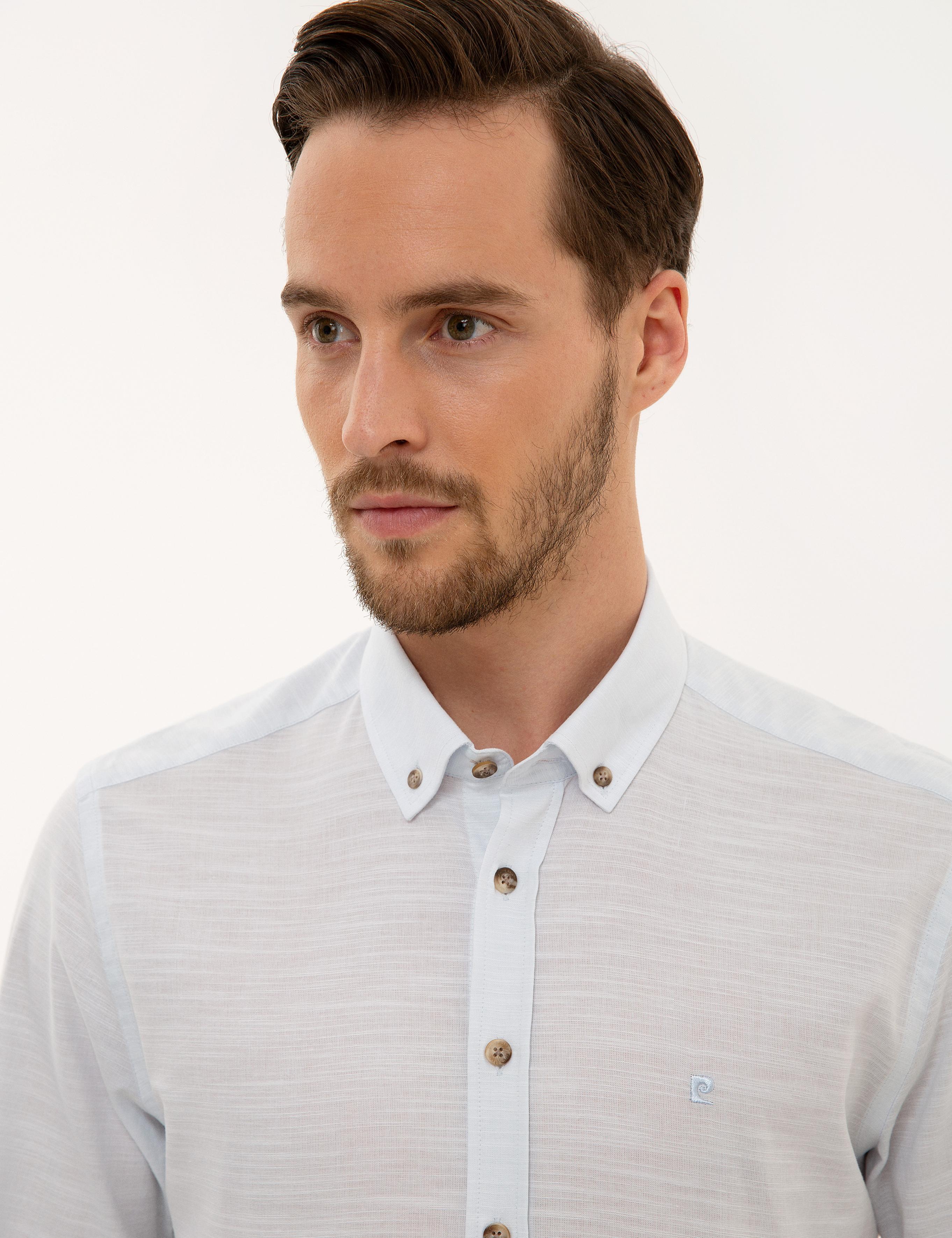 Açık Mavi Slim Fit Gömlek