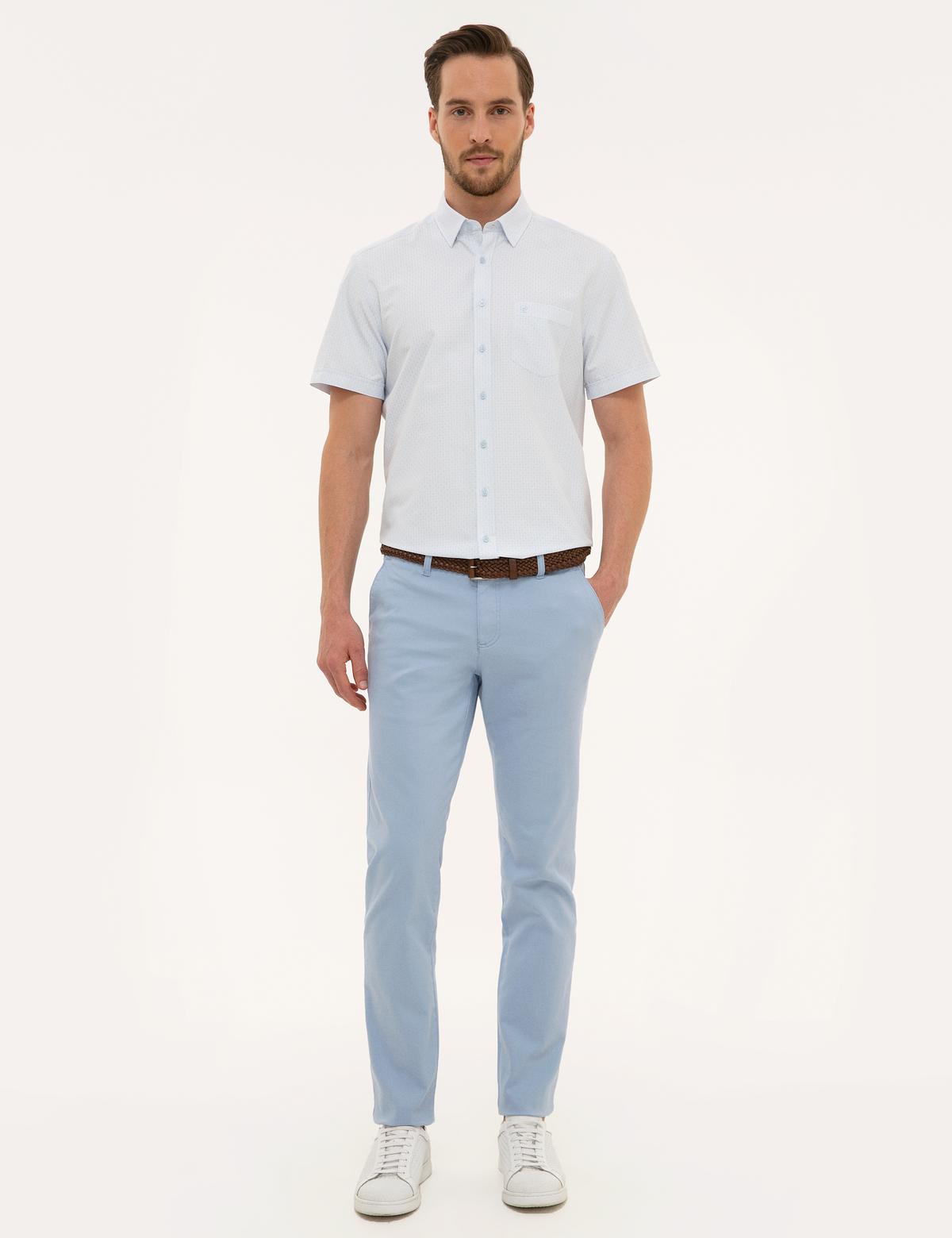 Mavi Regular Fit Kısa Kollu Gömlek - 50223996003