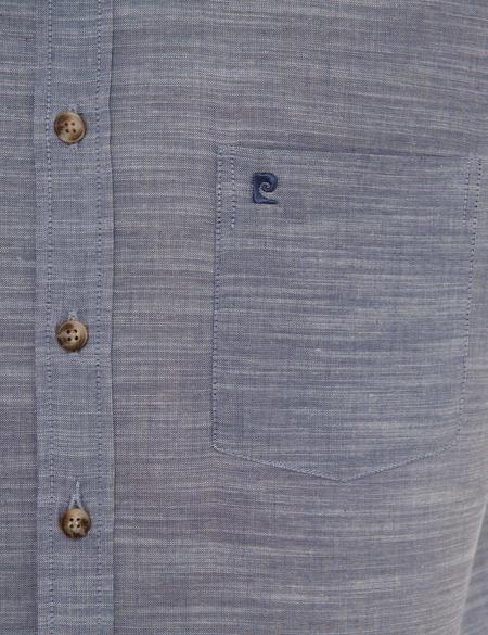 Lacivert Regular Fit Kısa Kollu Gömlek - 50223806021