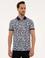 Lacivert Slim Fit Polo Yaka T-Shirt
