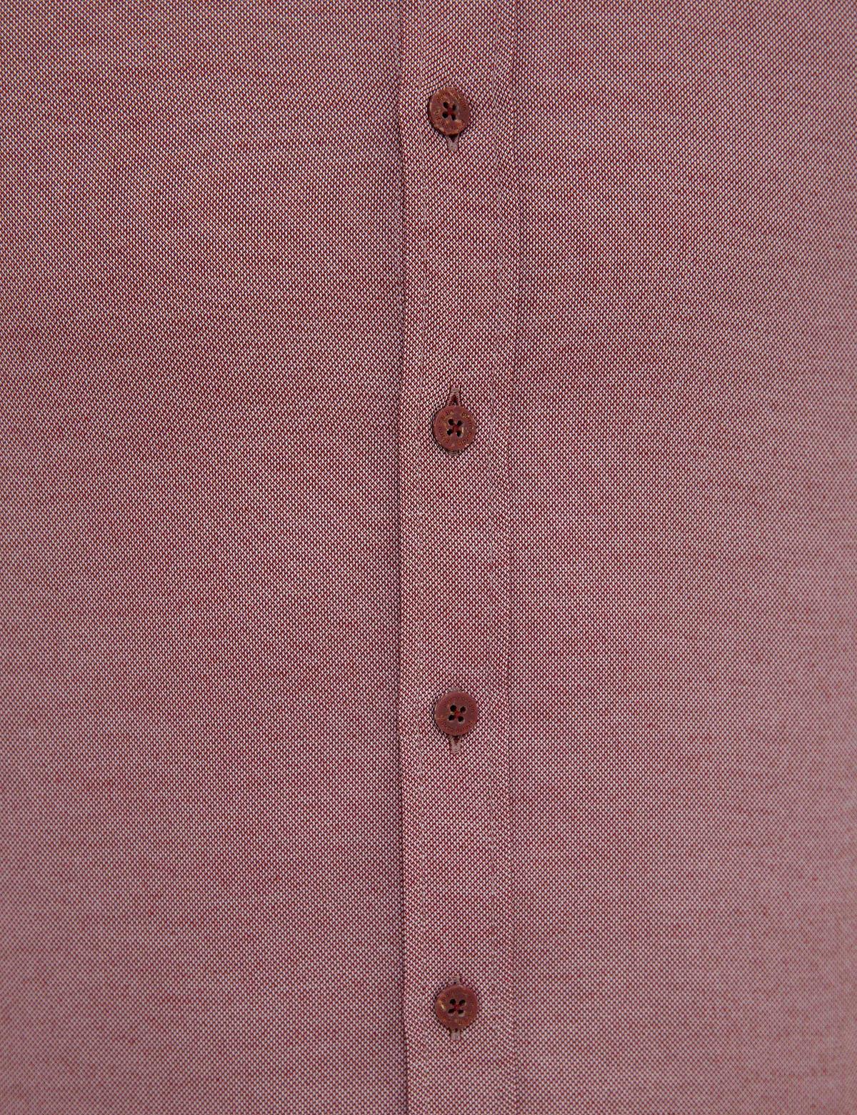 Bordo Slim Fit Oxford Gömlek - 50227391023