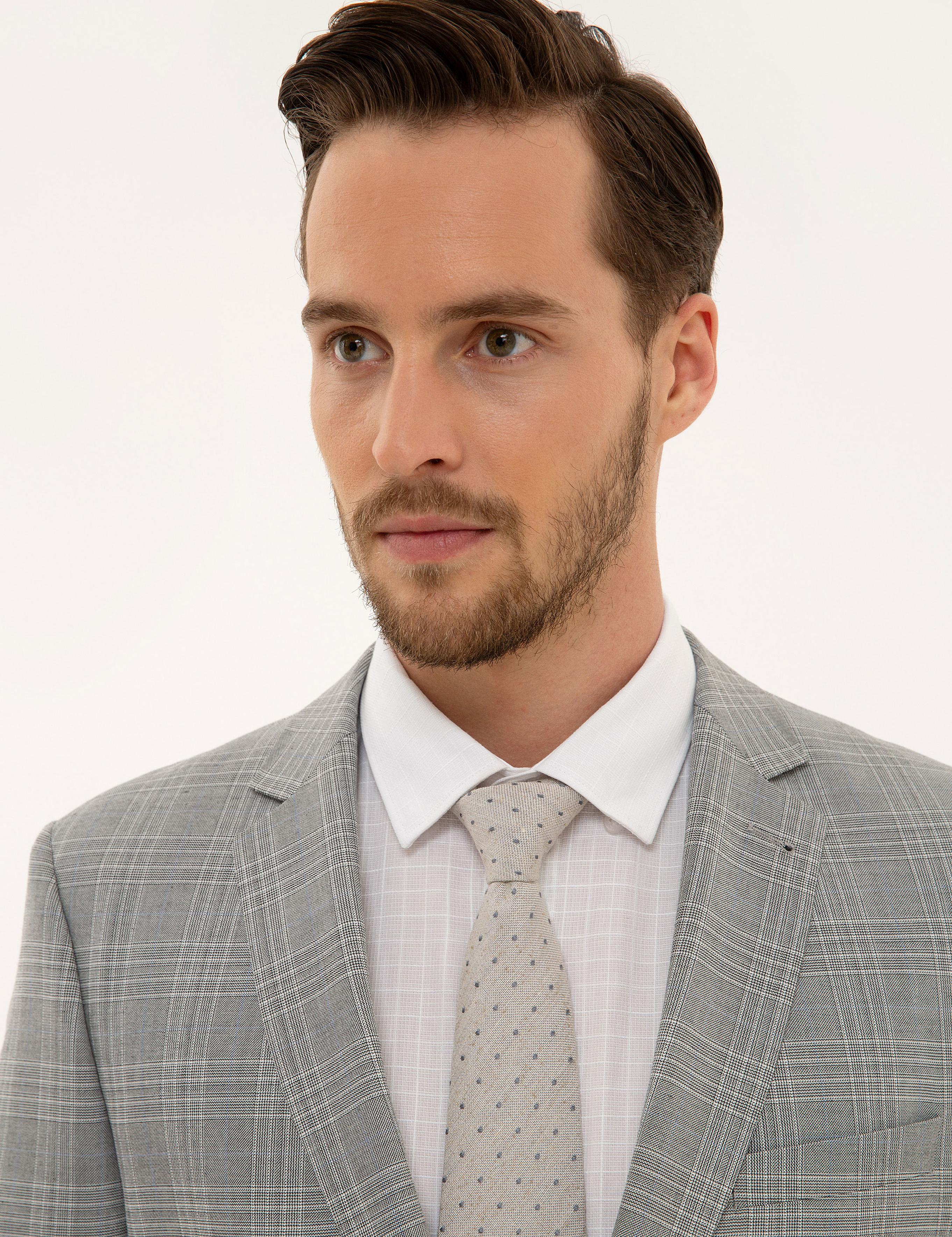 Gri Ex. Slim Fit Takım Elbise