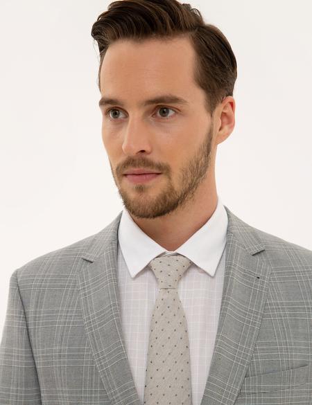 Gri Ex. Slim Fit Takım Elbise - 50220554005