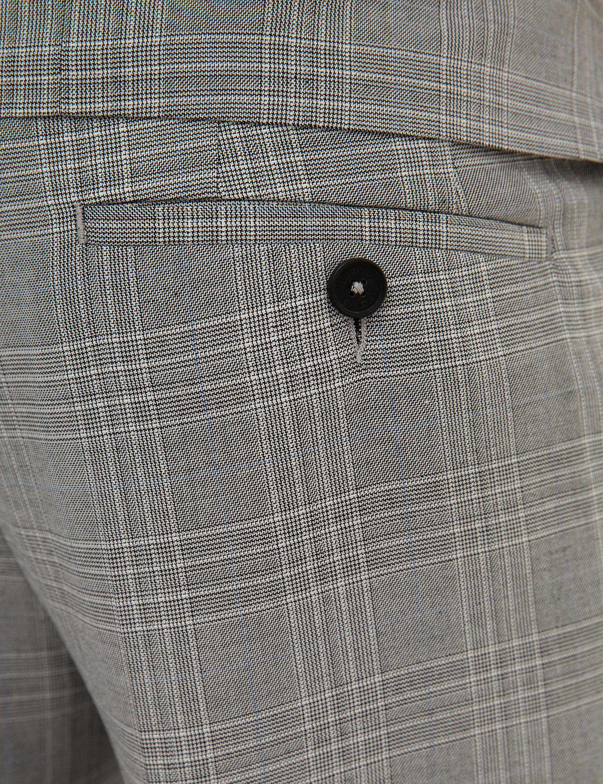 Gri Ex. Slim Fit Takım Elbise - 50220554005