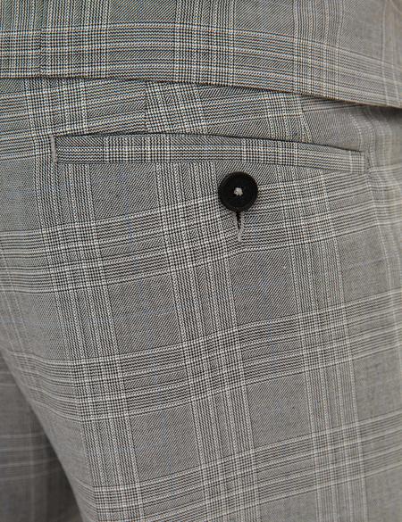 Gri Ex. Slim Fit Takım Elbise - 50220554005