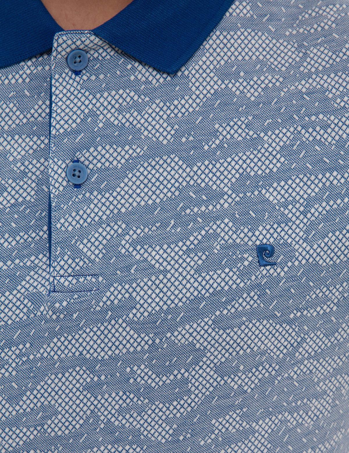 Koyu Mavi Slim Fit Polo Yaka Tişört - 50200633008