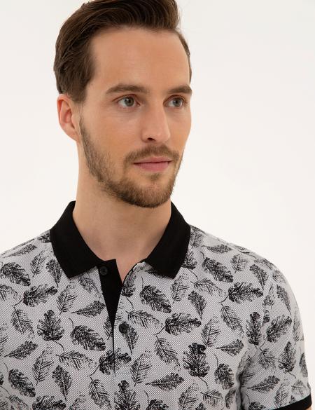 Siyah Slim Fit Polo Yaka T-Shirt - 50200820030