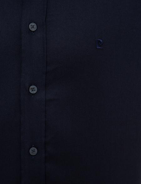 Lacivert Slim Fit Uzun Kollu Gömlek - 50227070016