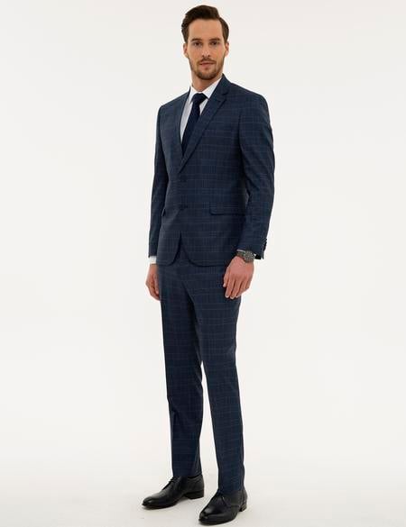 İndigo Slim Fit Takım Elbise - 50224045005