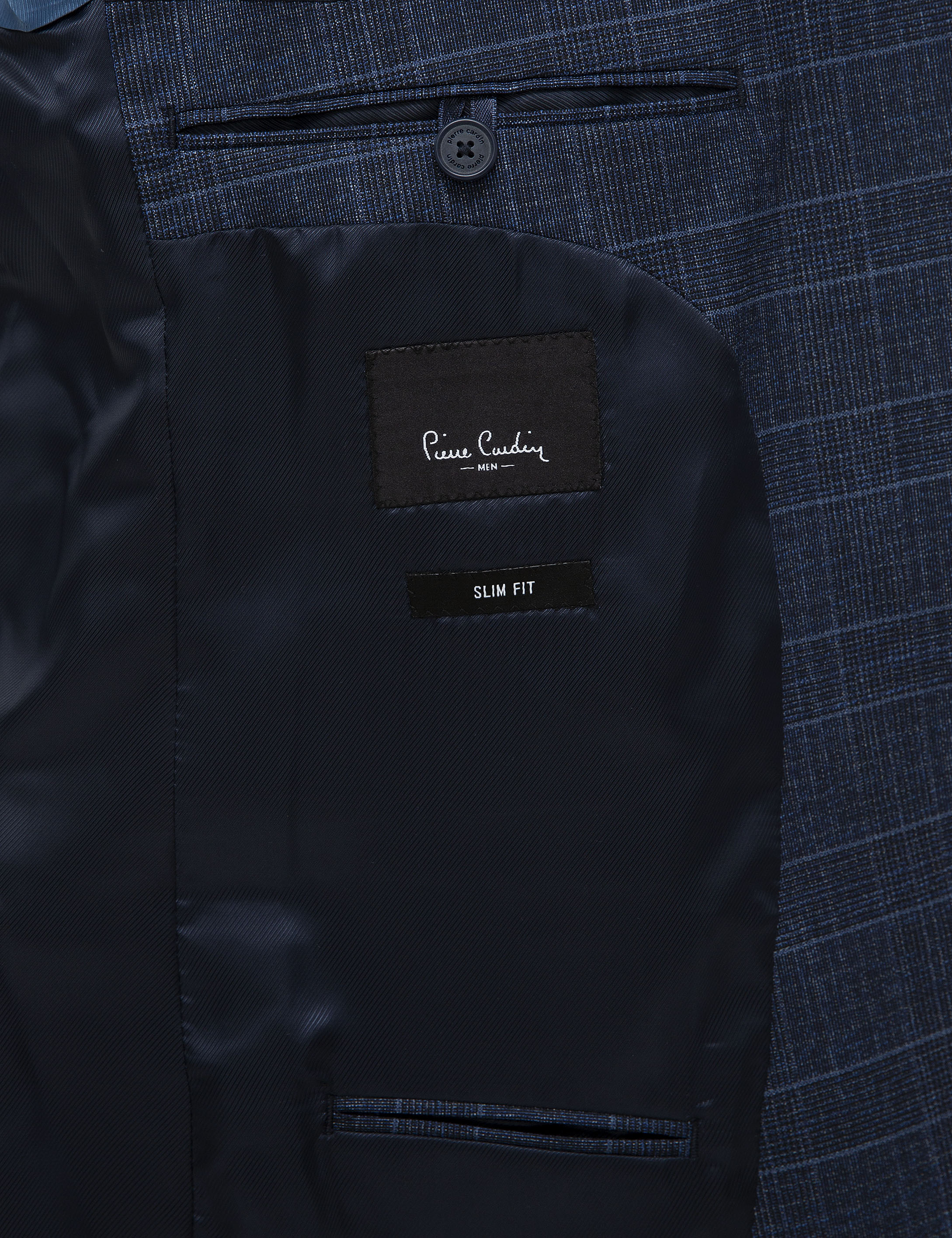 İndigo Slim Fit Takım Elbise