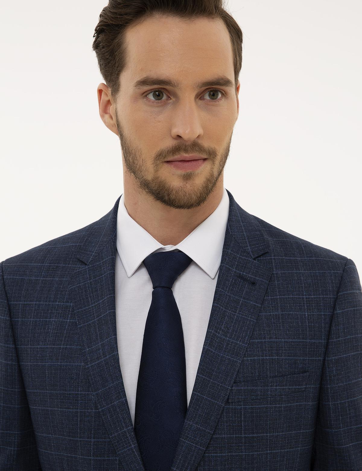 İndigo Slim Fit Takım Elbise - 50224045005