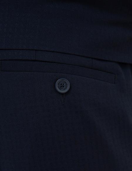 Lacivert Yelekli Damatlık Smokin - 50220561044