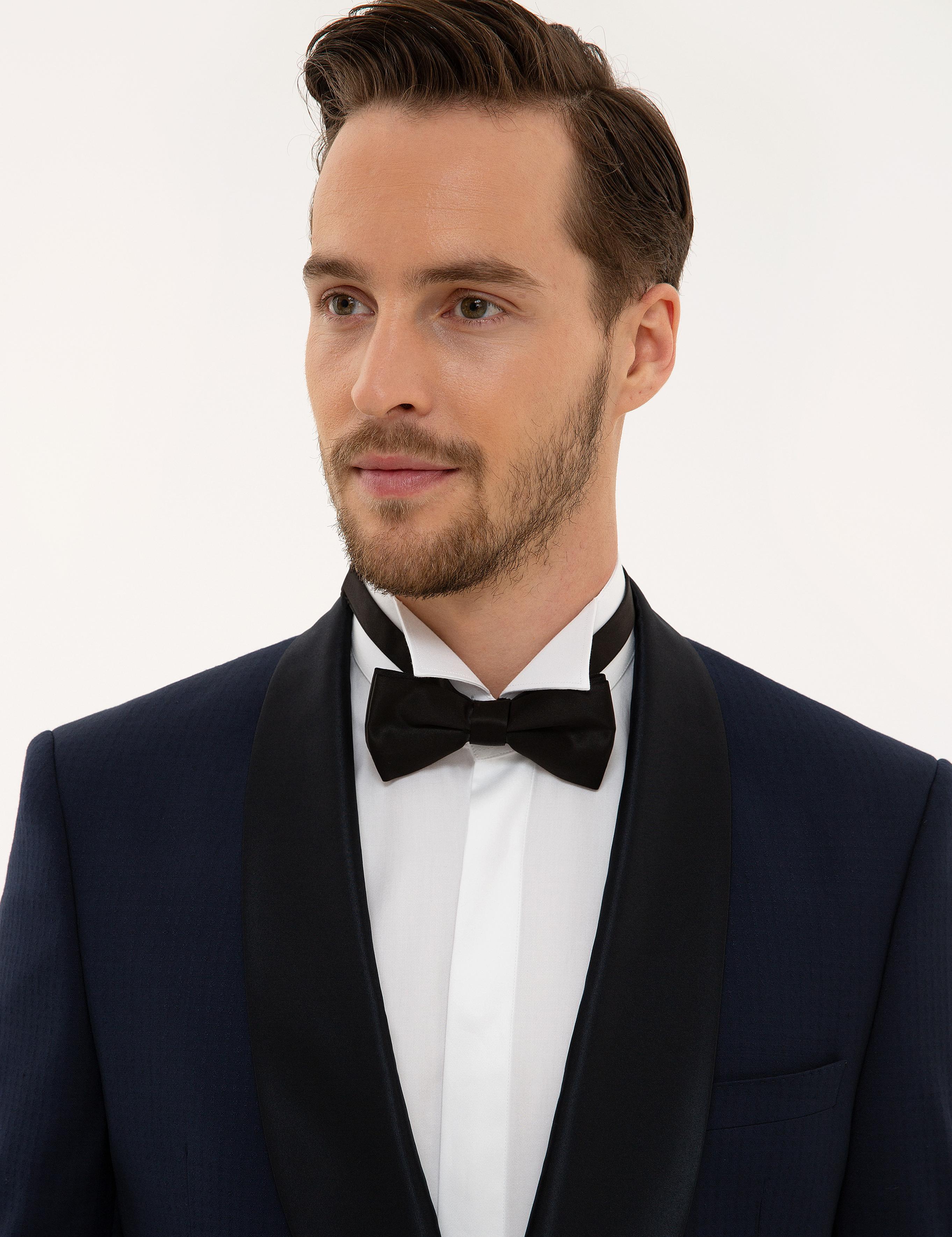 Lacivert Yelekli Damatlık Smokin