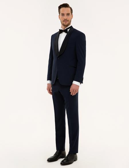 Lacivert Yelekli Damatlık Smokin - 50220561044