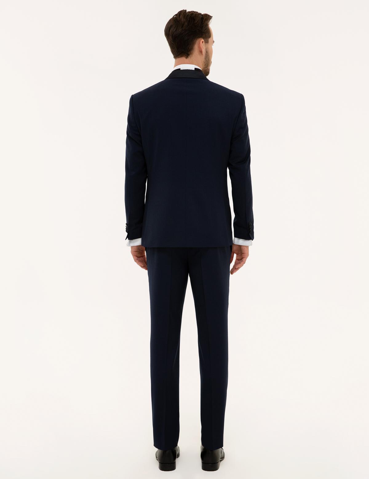 Lacivert Yelekli Damatlık Smokin - 50220561044