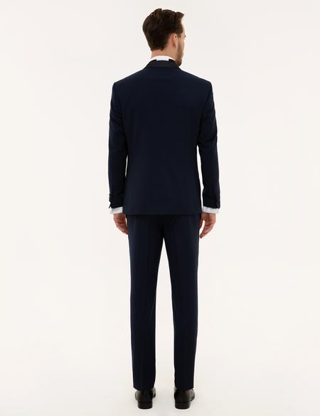 Lacivert Yelekli Damatlık Smokin - 50220561044