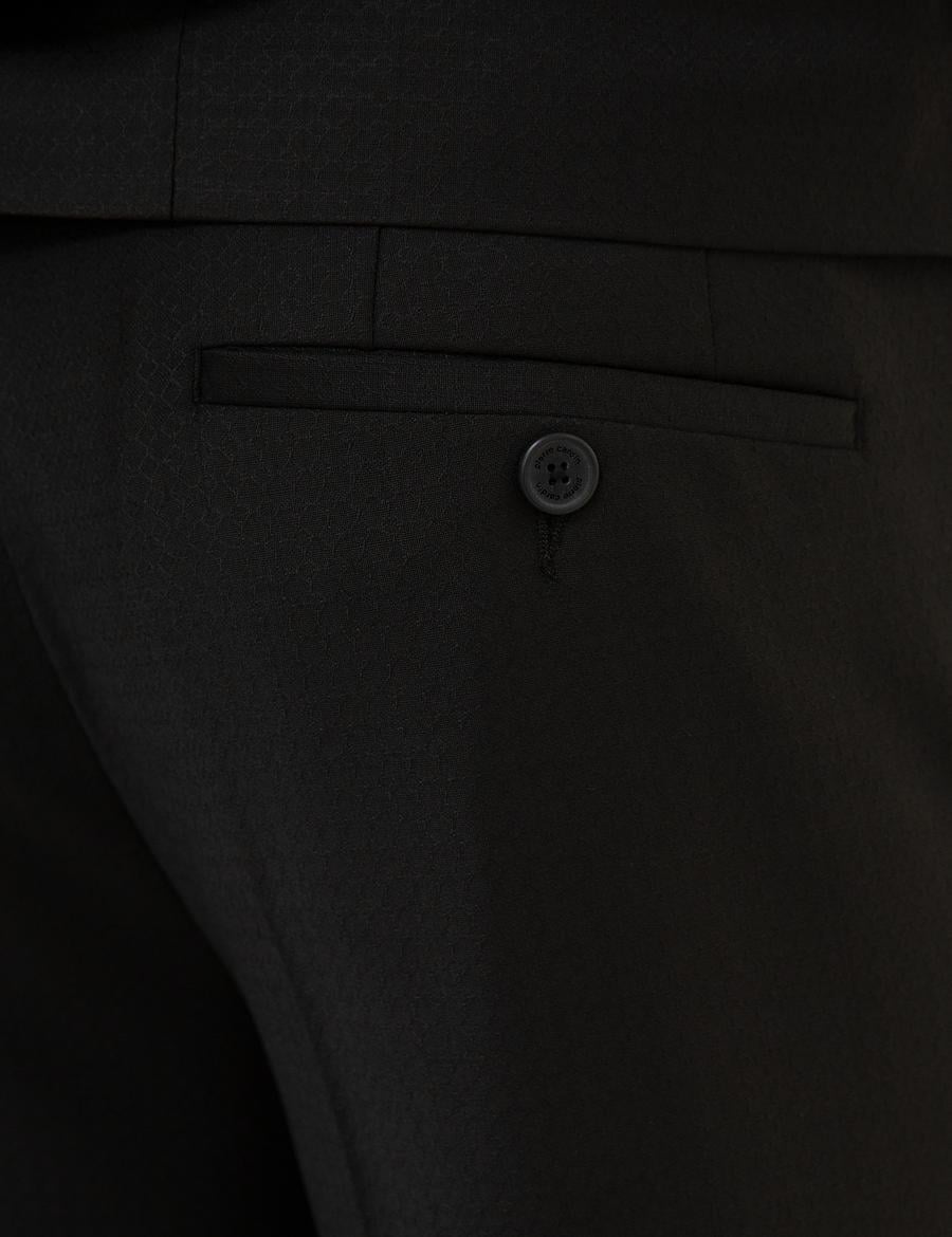 Siyah Damatlık Smokin