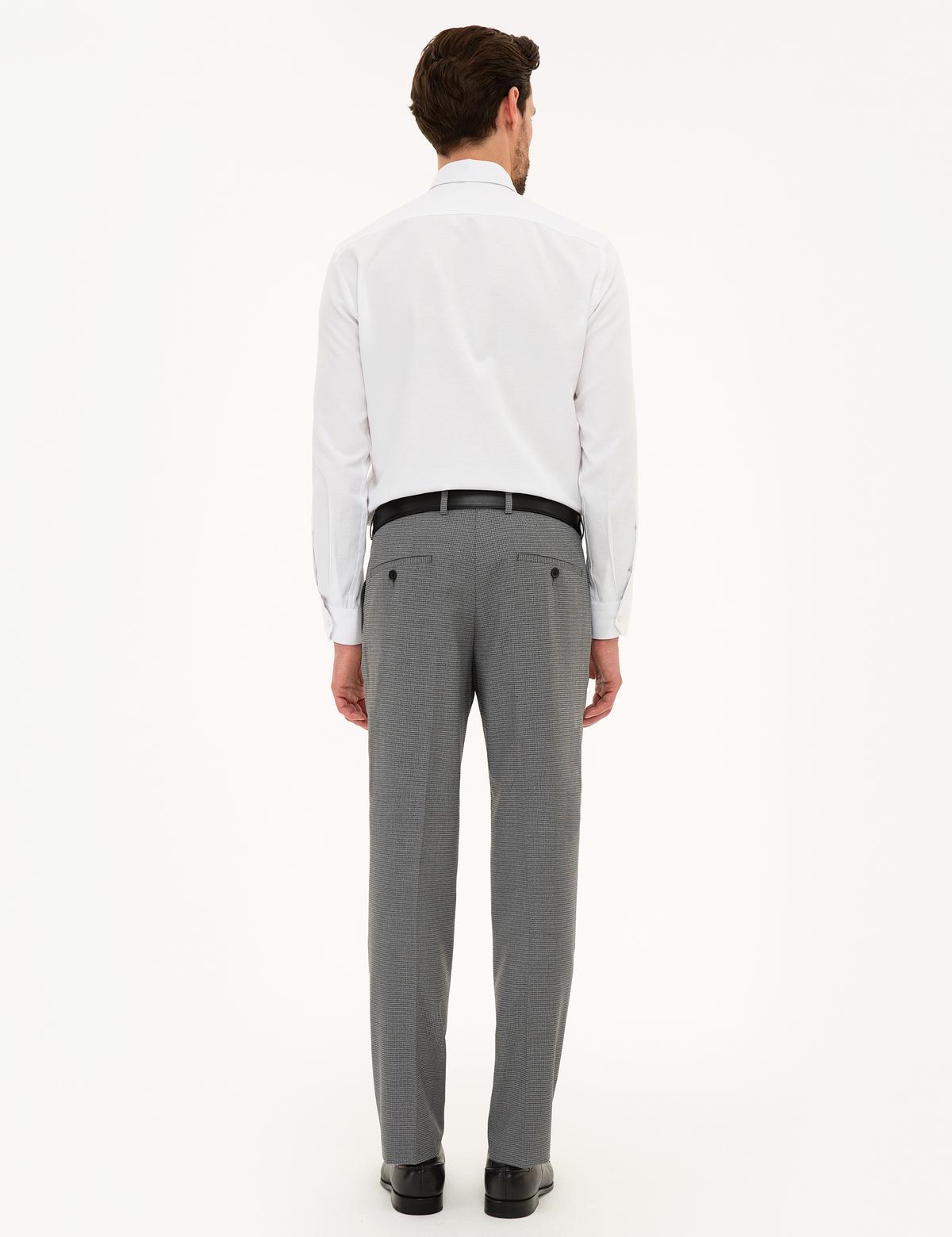 Gri Slim Fit Pantolon - 50223147003