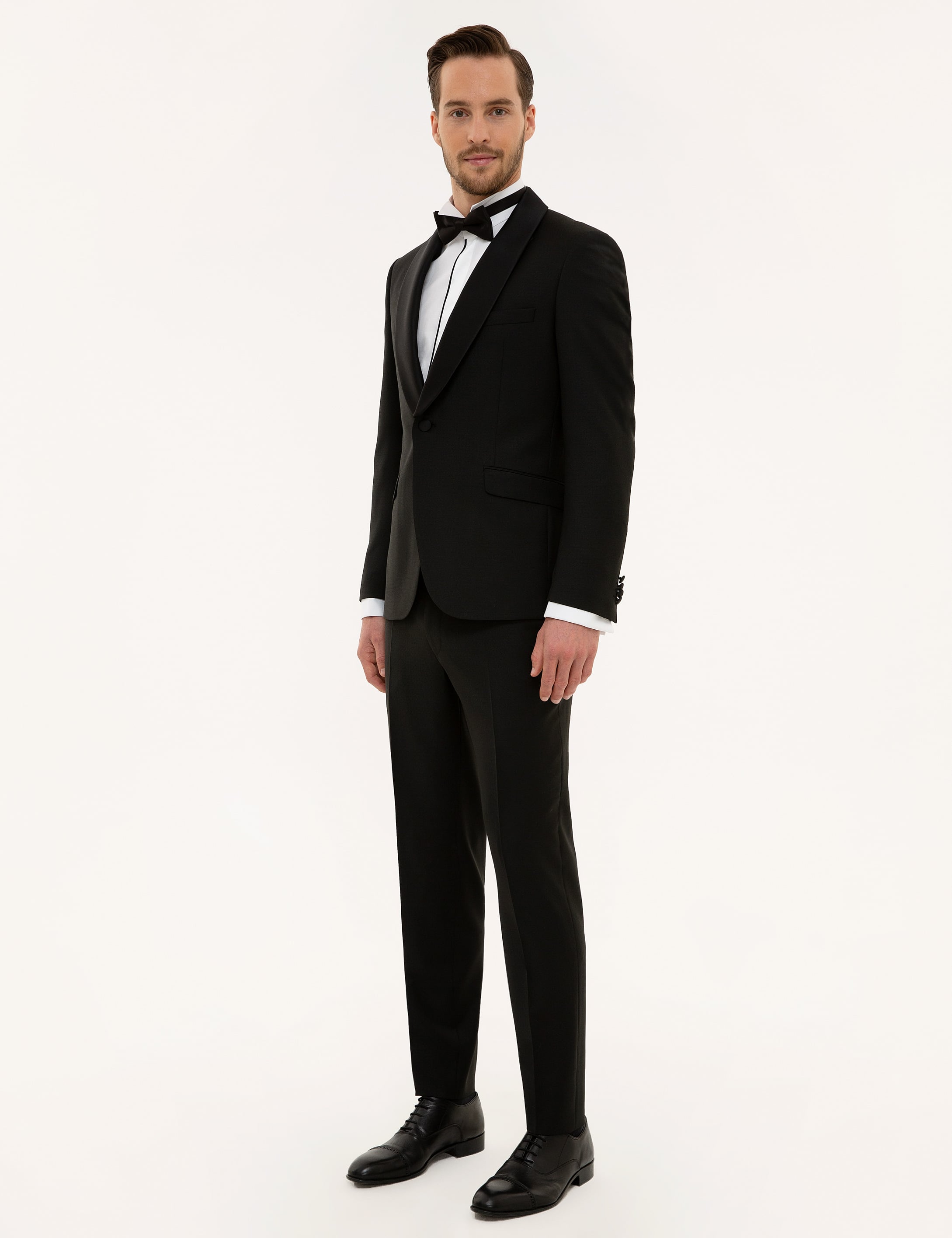 Pierre Cardin Siyah Damatlık Smokin görsel 3