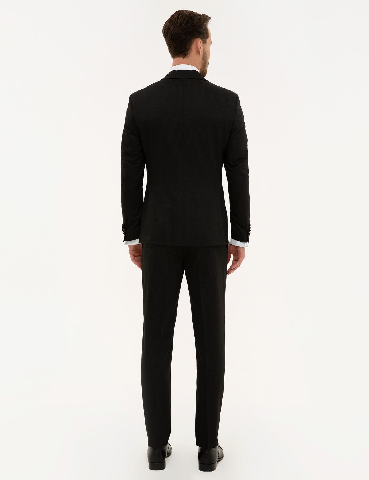 Siyah Yelekli Damatlık Smokin - 50224036011